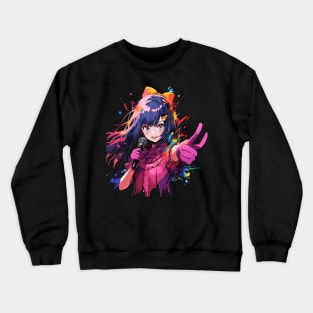 ai hoshino anime Crewneck Sweatshirt